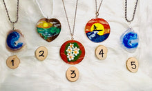 Load image into Gallery viewer, Surf and Relax - Hand Painted Pendants
