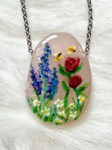 Load image into Gallery viewer, Beauty in the Garden - Hand Painted Pendants
